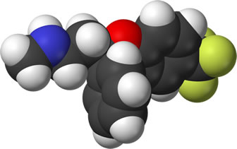 Γραφική απεικόνιση τριών διαστάσεων της χημικής δομής της ουσίας