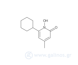 Γραφική απεικόνιση της χημικής δομής της ουσίας