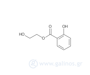 Γραφική απεικόνιση της χημικής δομής της ουσίας