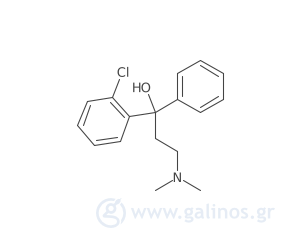 Γραφική απεικόνιση της χημικής δομής της ουσίας