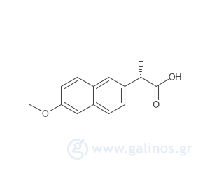 Γραφική απεικόνιση της χημικής δομής της ουσίας