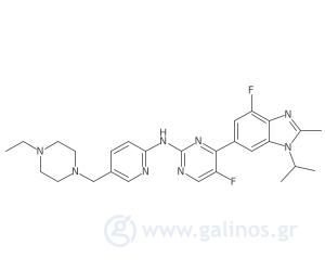 Γραφική απεικόνιση της χημικής δομής της ουσίας