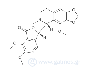 Γραφική απεικόνιση της χημικής δομής της ουσίας