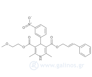Γραφική απεικόνιση της χημικής δομής της ουσίας