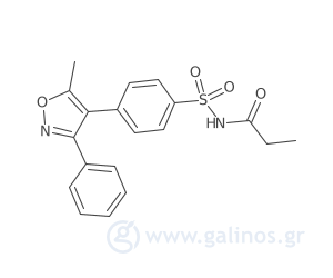 Γραφική απεικόνιση της χημικής δομής της ουσίας