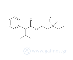 Γραφική απεικόνιση της χημικής δομής της ουσίας