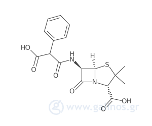 Γραφική απεικόνιση της χημικής δομής της ουσίας