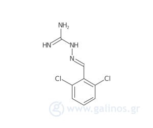 Γραφική απεικόνιση της χημικής δομής της ουσίας