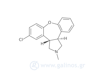 Γραφική απεικόνιση της χημικής δομής της ουσίας