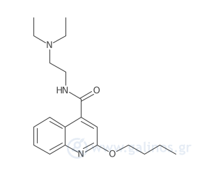 Γραφική απεικόνιση της χημικής δομής της ουσίας