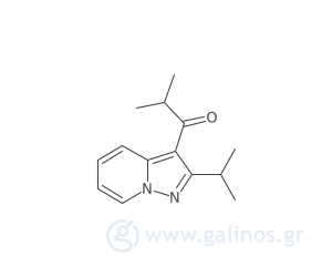 Γραφική απεικόνιση της χημικής δομής της ουσίας