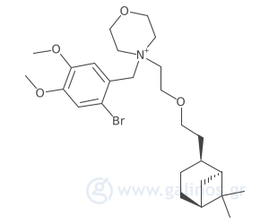 Γραφική απεικόνιση της χημικής δομής της ουσίας