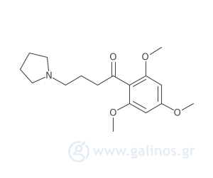Γραφική απεικόνιση της χημικής δομής της ουσίας