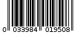 Γραμμωτός κωδικός 0033984019508