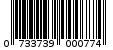 Γραμμωτός κωδικός 0733739000774