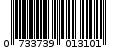 Γραμμωτός κωδικός 0733739013101