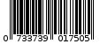 Γραμμωτός κωδικός 0733739017505