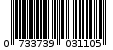 Γραμμωτός κωδικός 0733739031105