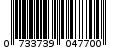 Γραμμωτός κωδικός 0733739047700