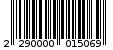 Γραμμωτός κωδικός 2290000015069