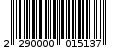 Γραμμωτός κωδικός 2290000015137