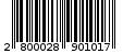 Γραμμωτός κωδικός 2800028901017