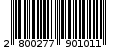 Γραμμωτός κωδικός 2800277901011