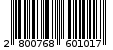Γραμμωτός κωδικός 2800768601017