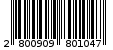 Γραμμωτός κωδικός 2800909801047
