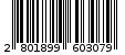 Γραμμωτός κωδικός 2801899603079