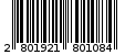 Γραμμωτός κωδικός 2801921801084