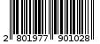 Γραμμωτός κωδικός 2801977901028