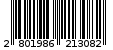 Γραμμωτός κωδικός 2801986213082