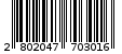 Γραμμωτός κωδικός 2802047703016