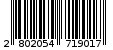 Γραμμωτός κωδικός 2802054719017