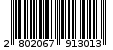 Γραμμωτός κωδικός 2802067913013