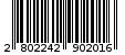 Γραμμωτός κωδικός 2802242902016