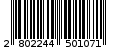 Γραμμωτός κωδικός 2802244501071