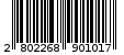 Γραμμωτός κωδικός 2802268901017