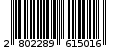 Γραμμωτός κωδικός 2802289615016