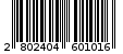 Γραμμωτός κωδικός 2802404601016