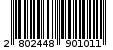 Γραμμωτός κωδικός 2802448901011