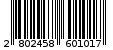 Γραμμωτός κωδικός 2802458601017