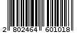 Γραμμωτός κωδικός 2802464601018