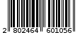 Γραμμωτός κωδικός 2802464601056