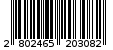 Γραμμωτός κωδικός 2802465203082