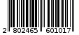 Γραμμωτός κωδικός 2802465601017