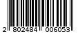 Γραμμωτός κωδικός 2802484006053