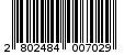 Γραμμωτός κωδικός 2802484007029