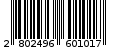 Γραμμωτός κωδικός 2802496601017